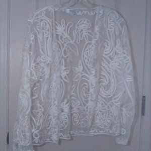Celsa Cream Colored Soutache Jacket